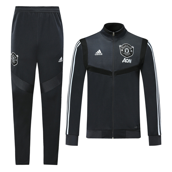 Tuta da Track Manchester United 2019/2020 Grigio - Clicca l'immagine per chiudere